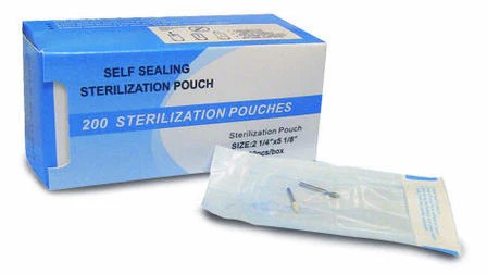 Sterilisation Pouch 3.5x5.70in H/Smile