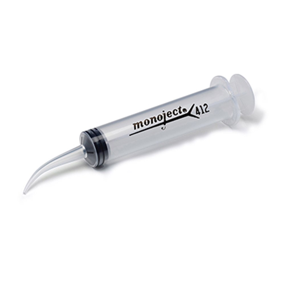 Syringe Curved Tip 12cc Monoject