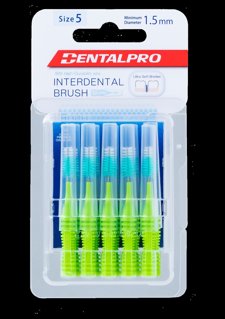 ID Brush 5 L 1.5mm Green DentalPro