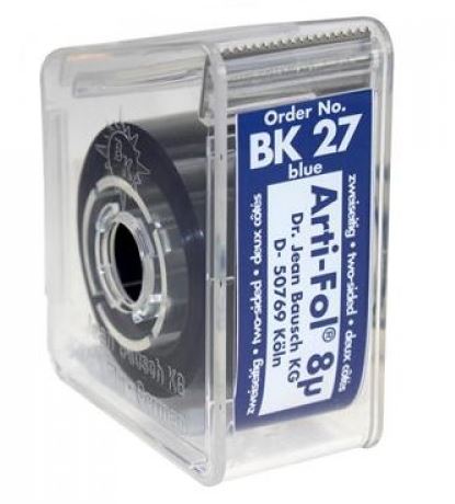  ARTIFOL BLUE 2 SIDED 8UM 22MM WIDE /20M