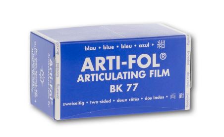  ARTIFOL BLUE 2 SIDED 8UM 75 MM WIDE /15M