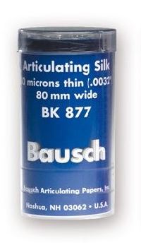  ARTICULATING SILK BLUE 80MM WIDE ROLL/3M