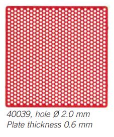 WAX GRID U JAW 70 X 70CM/20