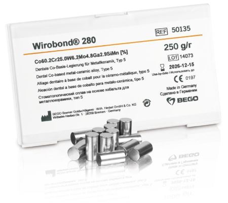 WIROBOND 280 NON PRECIOUS ALLOY 250GM