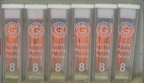 GUTTA PERCHA POINTS CC 08 VIAL/20