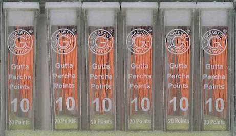 GUTTA PERCHA POINTS CC 10 VIAL/20