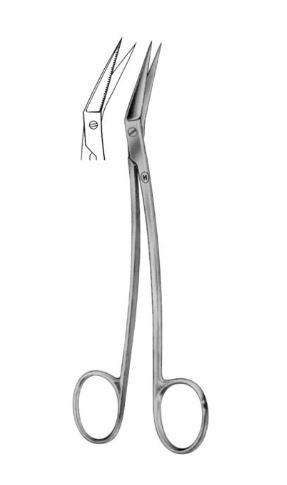 SCISSORS LOCKLIN ANGLED 160MM