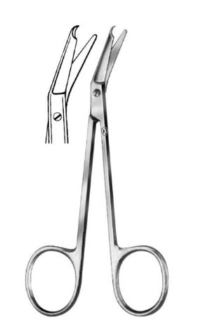 SUTURE SCISSORS SPENCER ANGLED 115MM