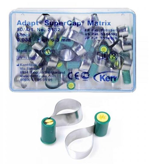 SUPERMAT ADAPT MATR STL .038X6.3MM/50