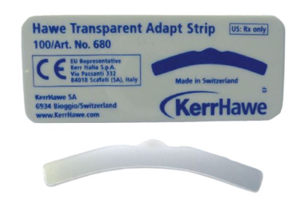 HAWE TRANSPARENT STRIPS .075MM/100