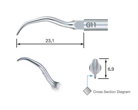 NSK SCALING TIP G11 FOR NSK AND SATELEC