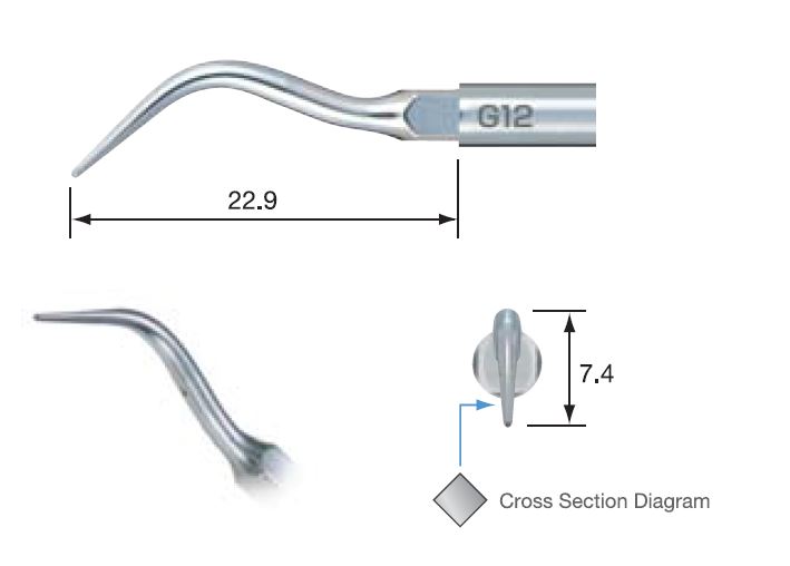 NSK SCALING TIP G12 FOR NSK AND SATELEC