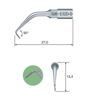 NSK E32D-S VARIOSURG ENDO TIP