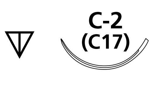 SUTURE SILK 4/0 C2 NEEDLE /12