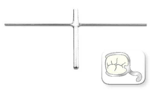 N CLASP 1MM PKT 10