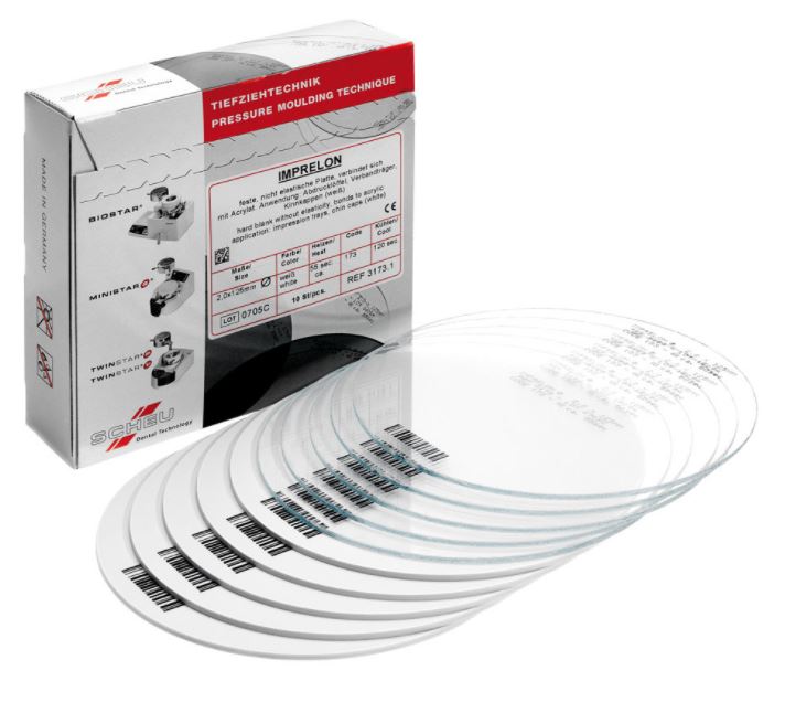 IMPRELON 3MM CLEAR PKT 10