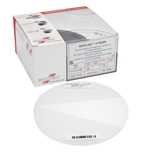 BIOPLAST XTREME CLEAR 125MM ROUND 5MM/10