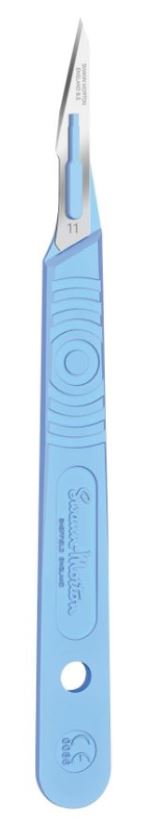 SCALPEL DISPOSABLE 11 STERILE PKT 10
