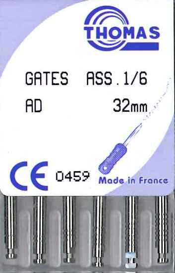 GATES GLIDDEN DRILLS ASST/6