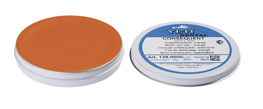 CONSEQUENT BLOCK OUT WAX