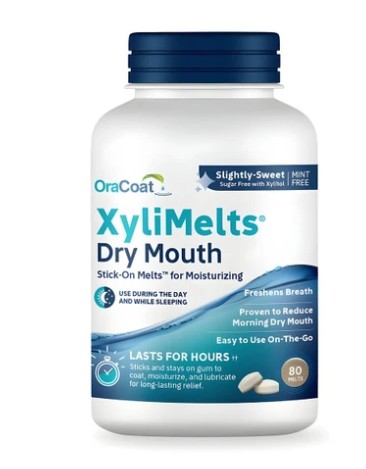 XyliMelts Dry Mouth Mint-Free Bottle(80)