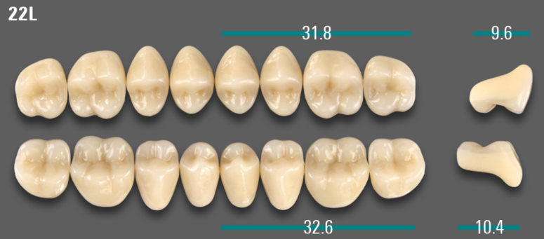 VITA VIONIC VIGO Posterior, A1, 22L OK