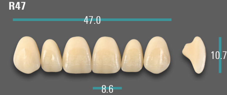 VITA VIONIC VIGO Anterior, B3, R47