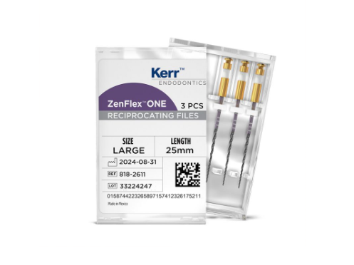 ZenFlexOne NS Reciprocating NiTi .45/.06/25mm/3