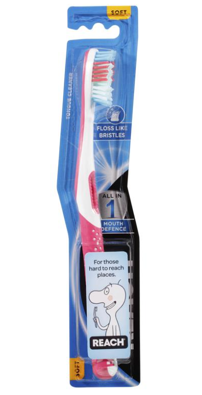 Mouth Defence Toothbrush Soft  1 Pack /8