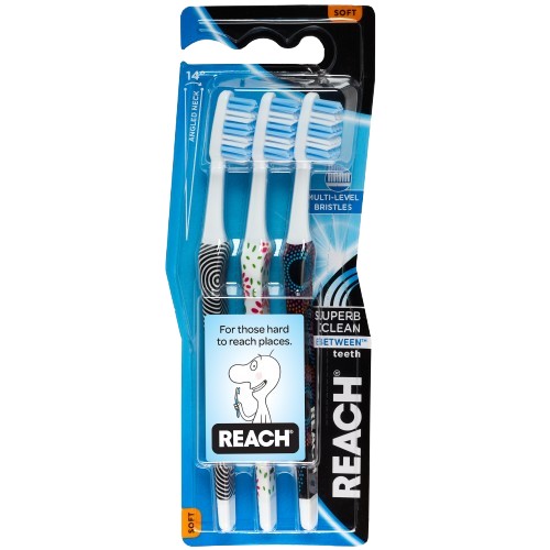 Between Toothbrush Soft  3 Pack /4