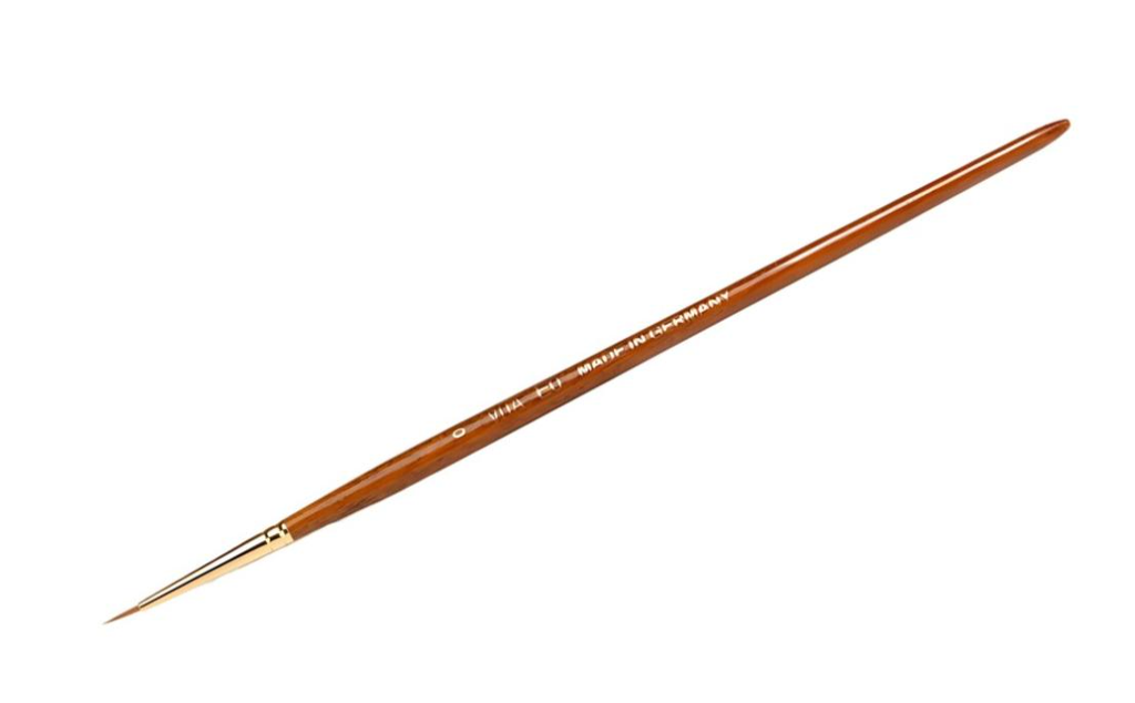 Brush No. E 0 staining