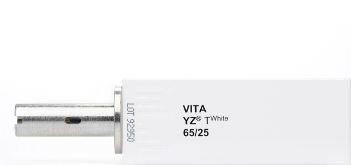 VITA YZ TWhite for inLab, YZ-65/25, 1 pc.