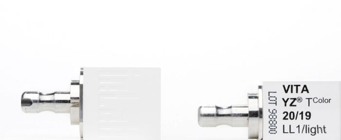 VITA YZ TColor LL1/light for inLab, YZ-20/19, 4 pcs.