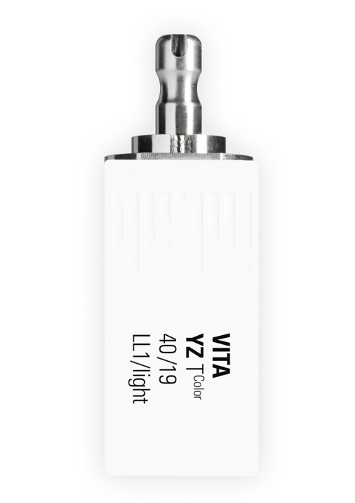 VITA YZ TColor LL1/light for inLab, YZ-40/19, 2 pcs.