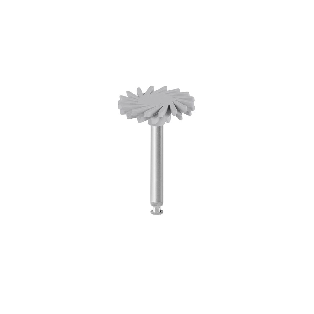 Polishing instrument clinical, Brush, VI-EB14f high-gloss polishing (grey), 3 pcs.