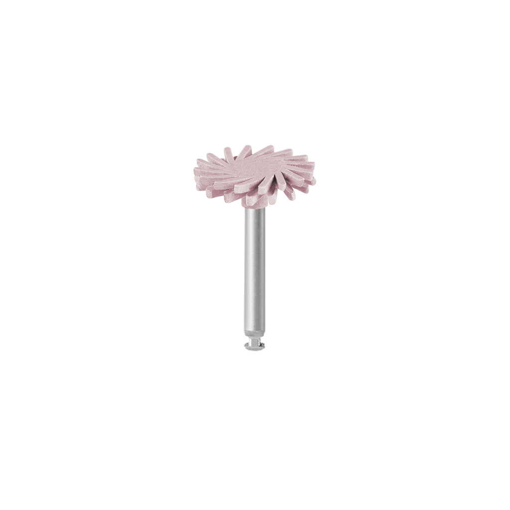 Polishing instrument clinical, Brush, VI-EB14m pre-polishing (pink), 3 pcs.