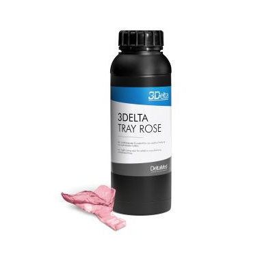 3Delta Tray Rose - transparent 1000g