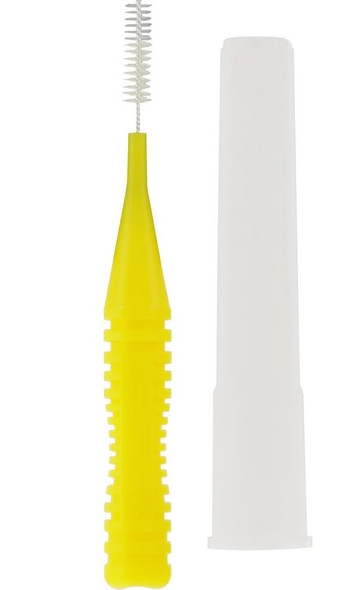 ID Brush 2 SS 0.8mm Yellow DentalPro 5X50P