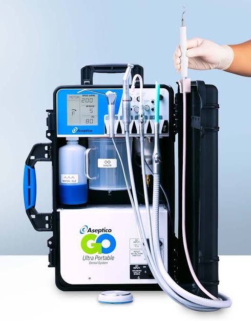 ASEPTICO GO PORTABLE DENTAL UNIT WITH SCALER
