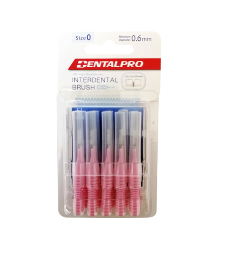 [DEN0SSSS] ID Brush 0 SSSS 0.6mm Pink DentalPro
