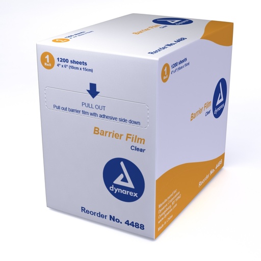 [PPI8008-C] Barrier Film 4inx6in Clear 1200 Sheets