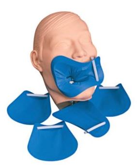 [AEI70BM] HANDIDAM RUBBER DAM LATEX BLUE/20 -PREFRAMED