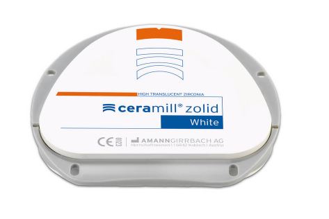 [AM760164] CERAMILL ZOLID WHITE 16MM 71