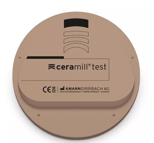 [AM760300] CERAMILL TEST BLANK ROUND