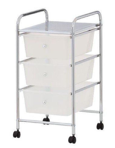 [AQTROLLEY] 3 DRAWER TROLLEY (IDEAL FOR AQUACARE)