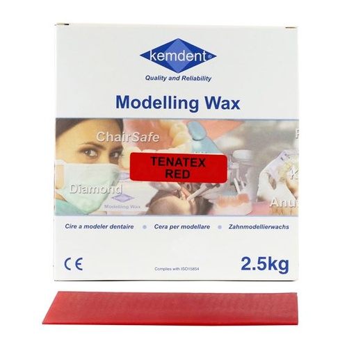 [ASWAX716] WAX TENATEX RED 2.5KG