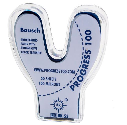 [BABK53C] ARTICULATING HORSESHOE BLUE 100UM /50