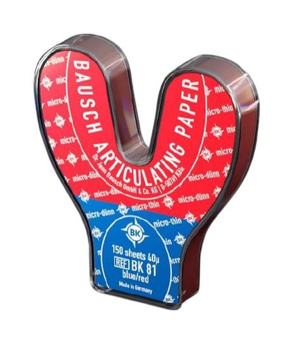 [BABK81]  ARTICULATING HORSESHOE BLUE/RED 40UM/150