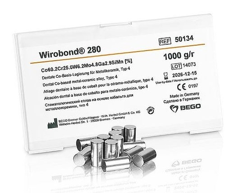 [BE50134] WIROBOND 280 NON PRECIOUS ALLOY 1KG