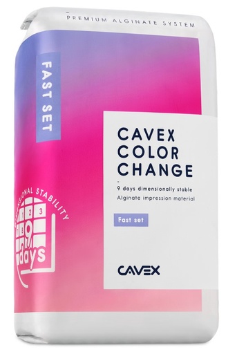 [CAAA323] ALGINATE CAVEX COLOUR CHANGE FAST AA323 500G